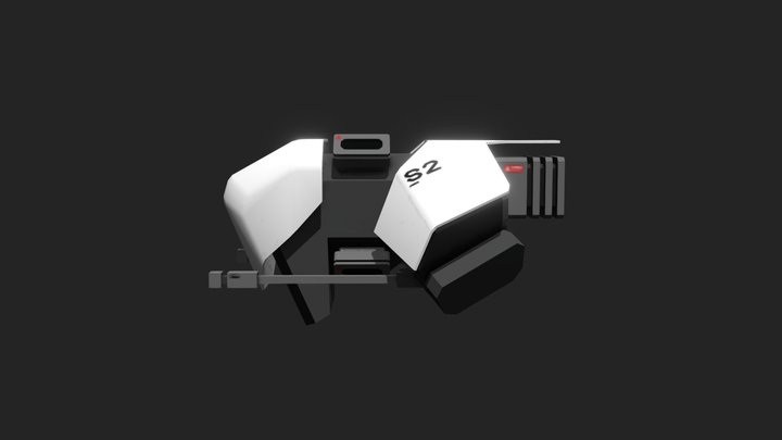 S2 Ship 3D Model