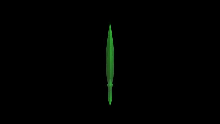 Cannabis Leaf 3D Model For Gunz 3D Model