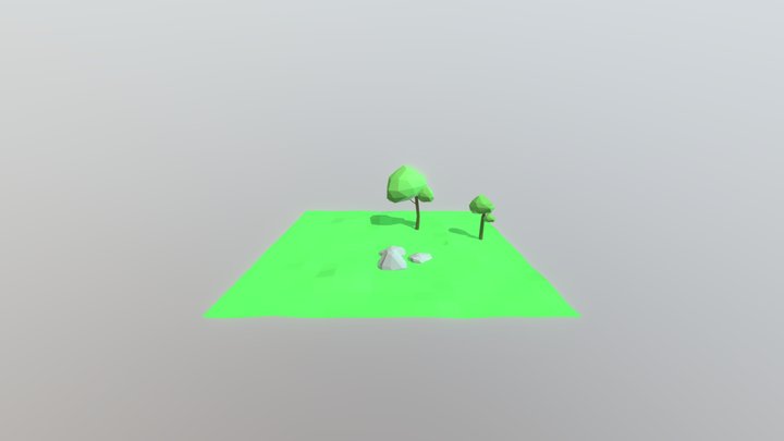 Low Poly Nature Kit Beta 3D Model