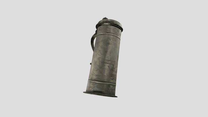 Zinnkrug 3D Model