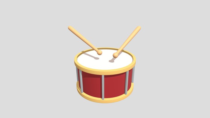 Drum 3D Model