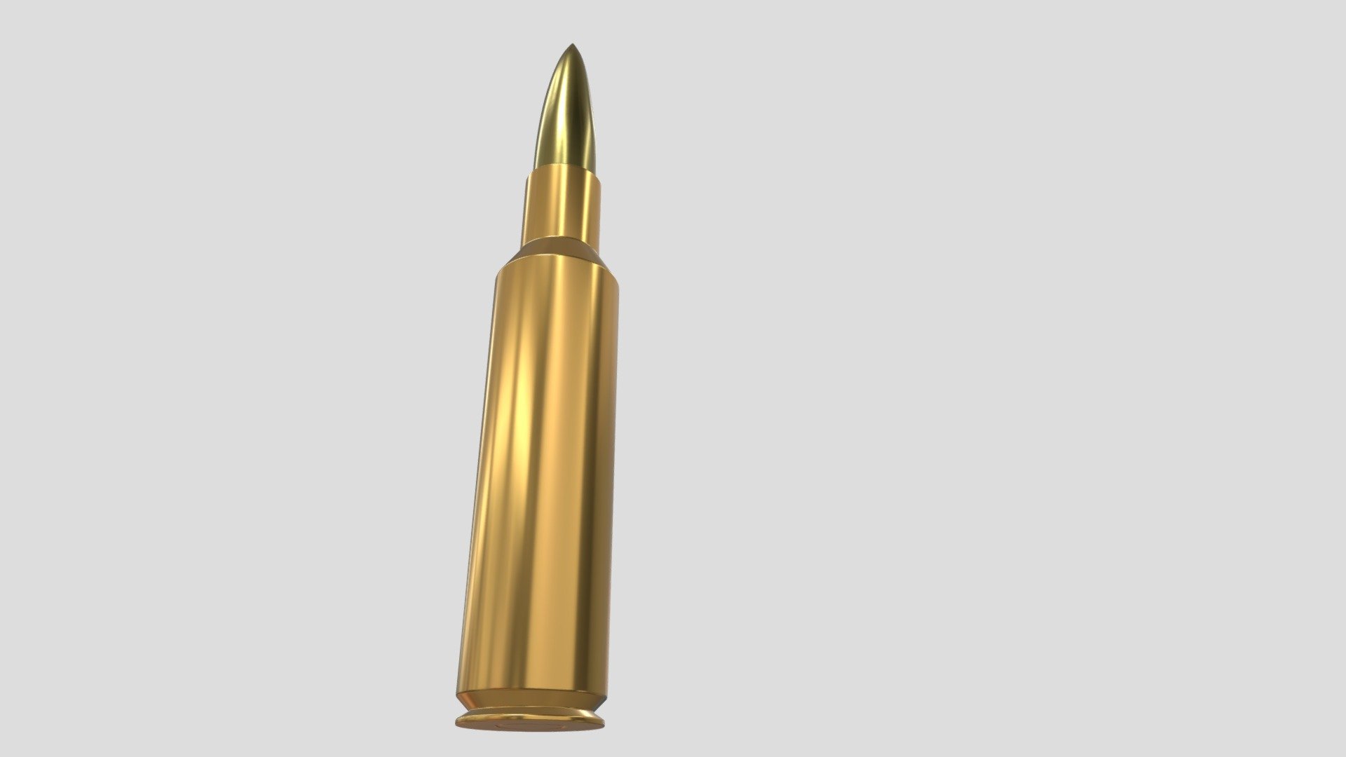 Rifle Round - Download Free 3D model by 3DMaker (@Beefman) [f05b80e ...