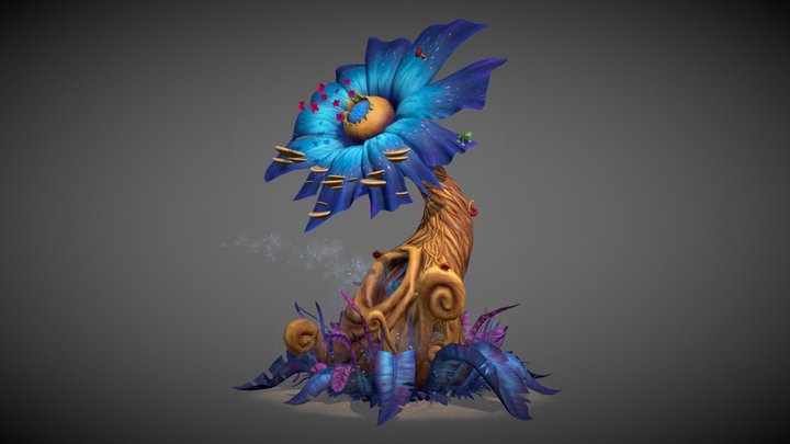 Sunflower 3D Model