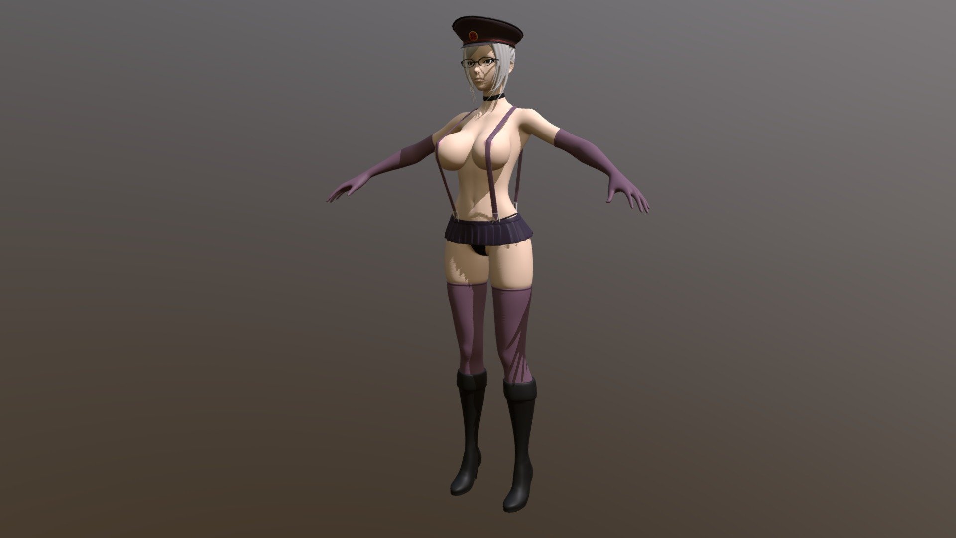 Meiko Shiraki - Prison School, work in progress. - 3D model by PhaazePaz  [f05bf8f] - Sketchfab