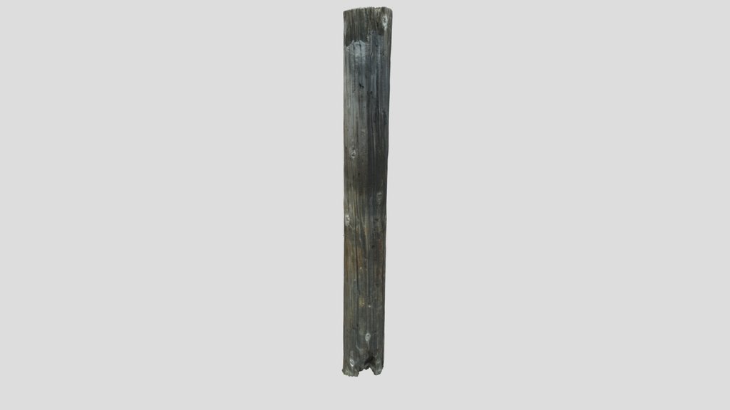 Old Wooden Post 02