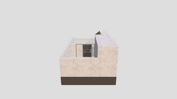 Porta correr 3D Model
