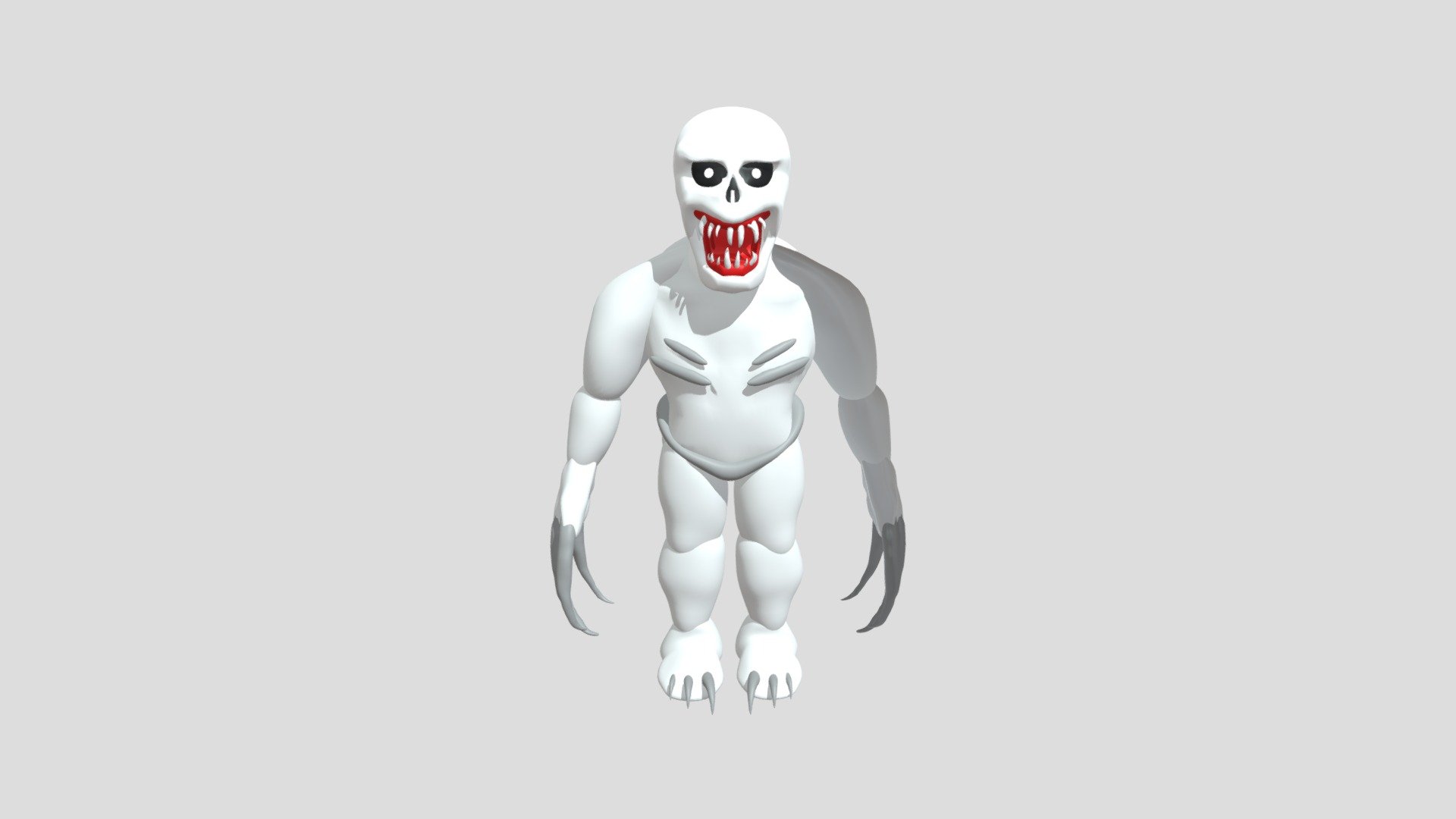 The Rake - creepypasta creature - Download Free 3D model by  joshuajacobson95 [b3ca24b] - Sketchfab