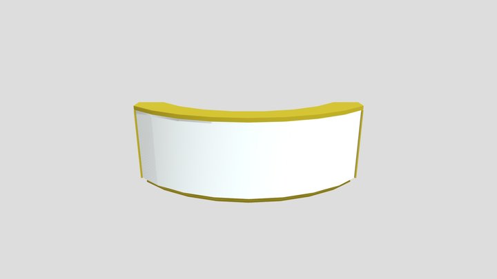 Reception Desk 3D Model