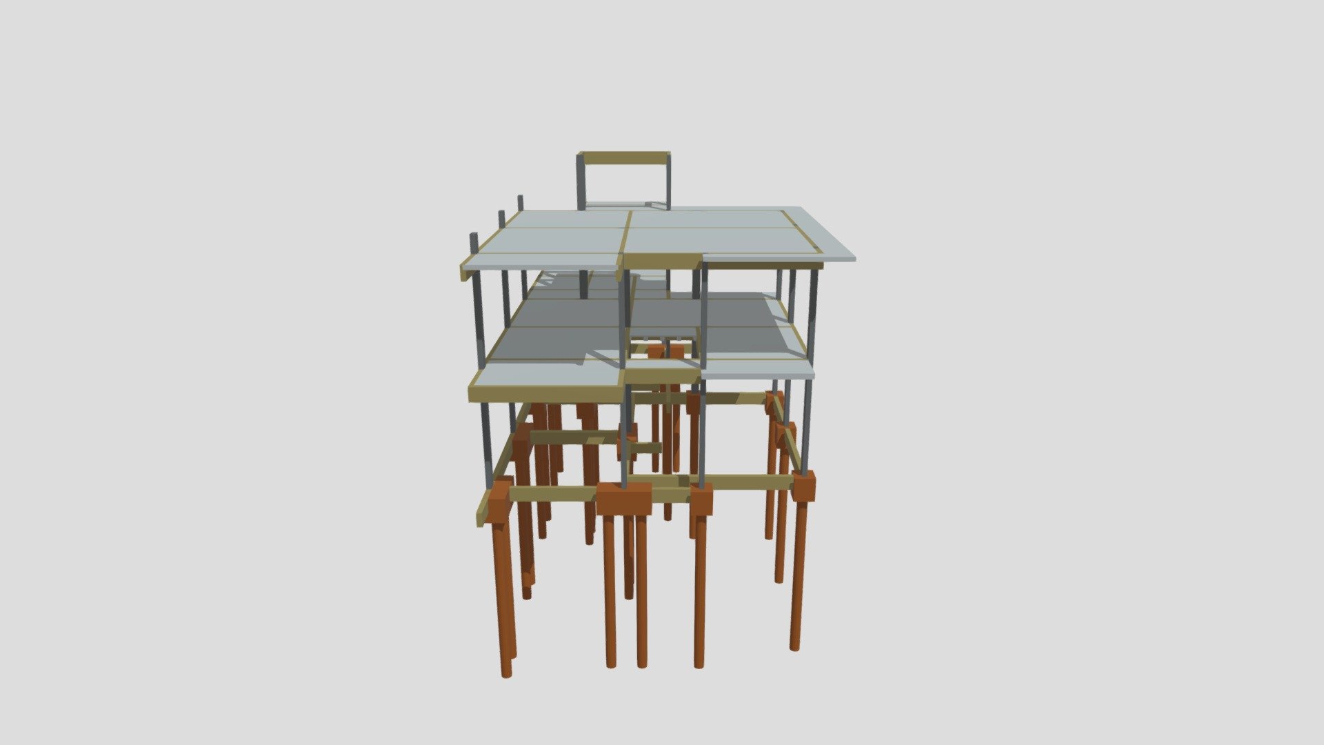 Maquete Eletrônica Estrutural - Antoneli