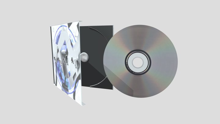 Compact Disc (CD) 3D Model
