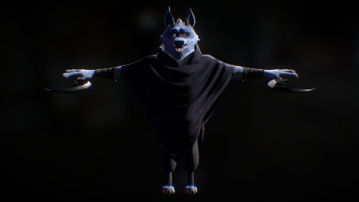 Death Wolf 3D Model