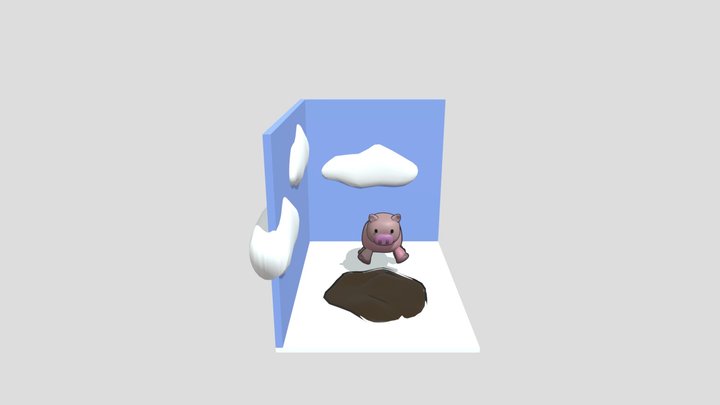 Pig 3D Model
