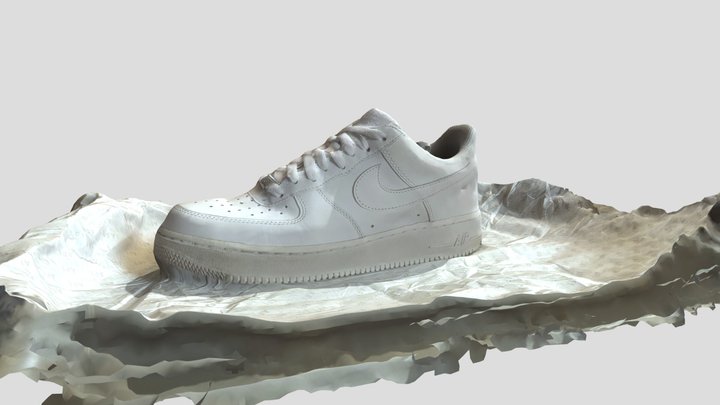NIKE AF1 - POLYCAM 3D Model