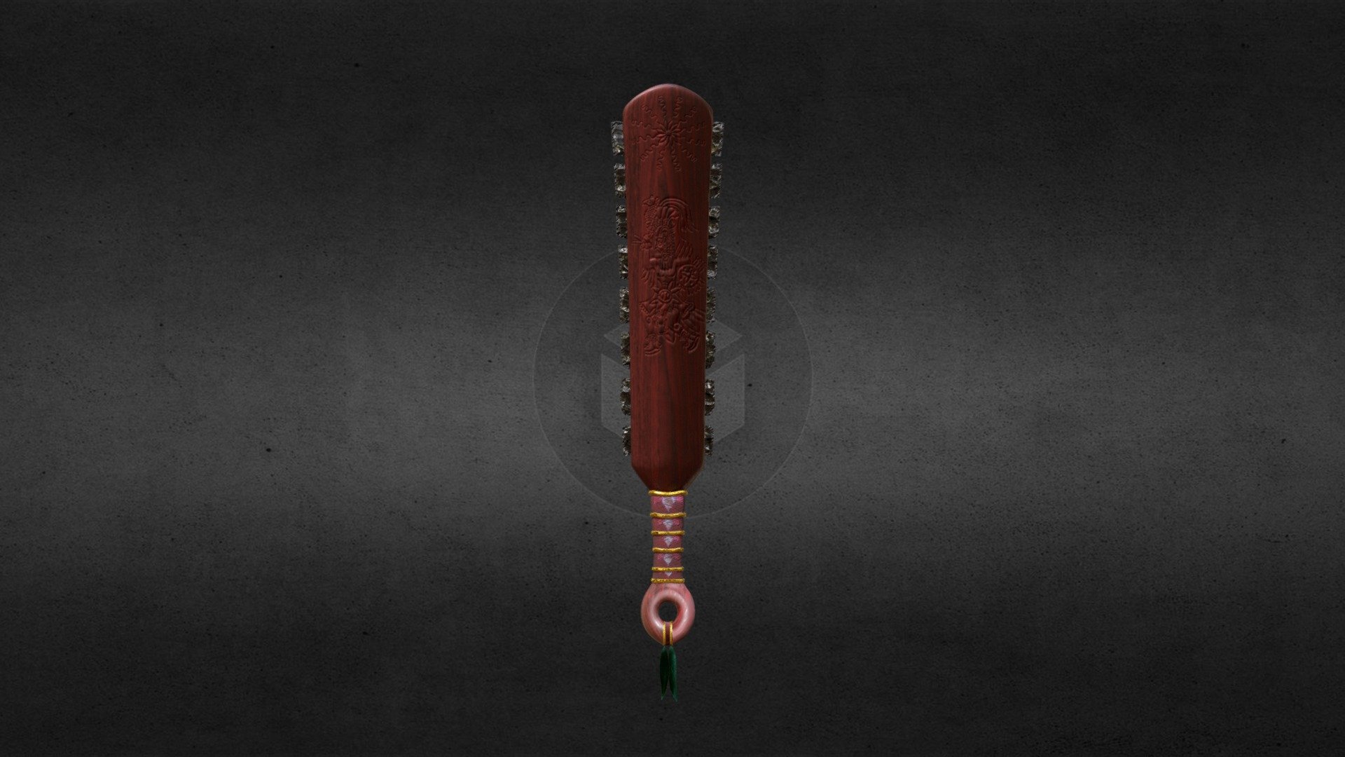Macuahuitl - 3D model by 231835 [f0628ea] - Sketchfab