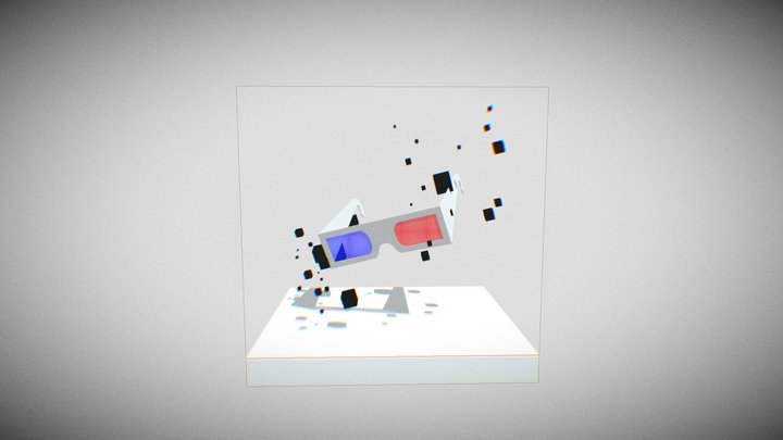 3D Glasses 3D Model