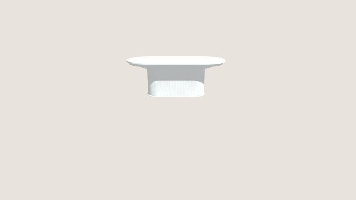 Обеденный стол MILAN — Modern Home 3D Model