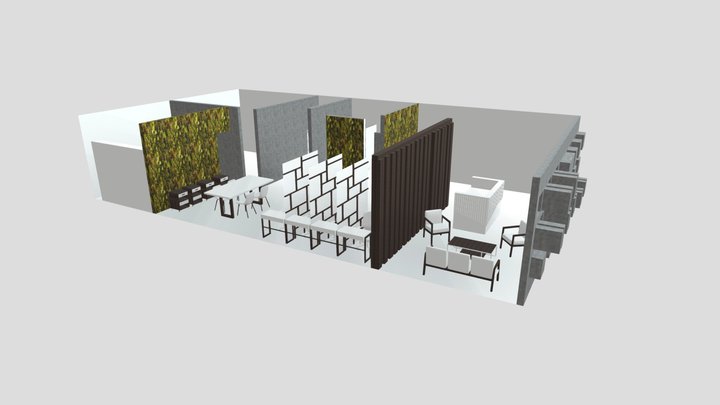 despacho completo 3D Model