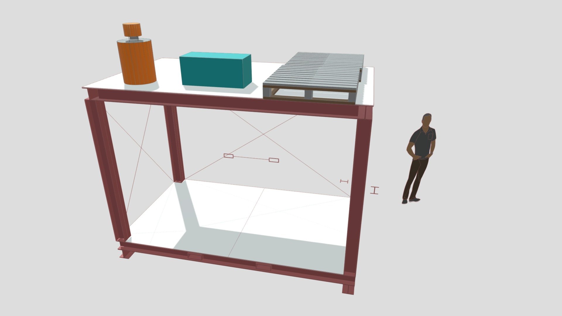 Grout shelf 3D model by MM (powderburns) [f064c2b] Sketchfab