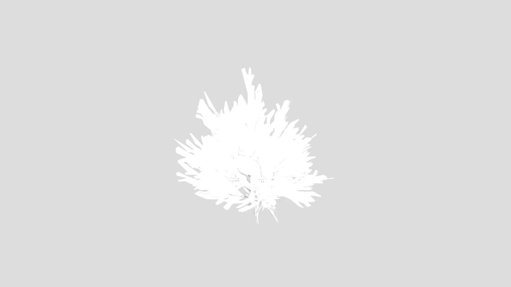 Dry Bush Low Poly