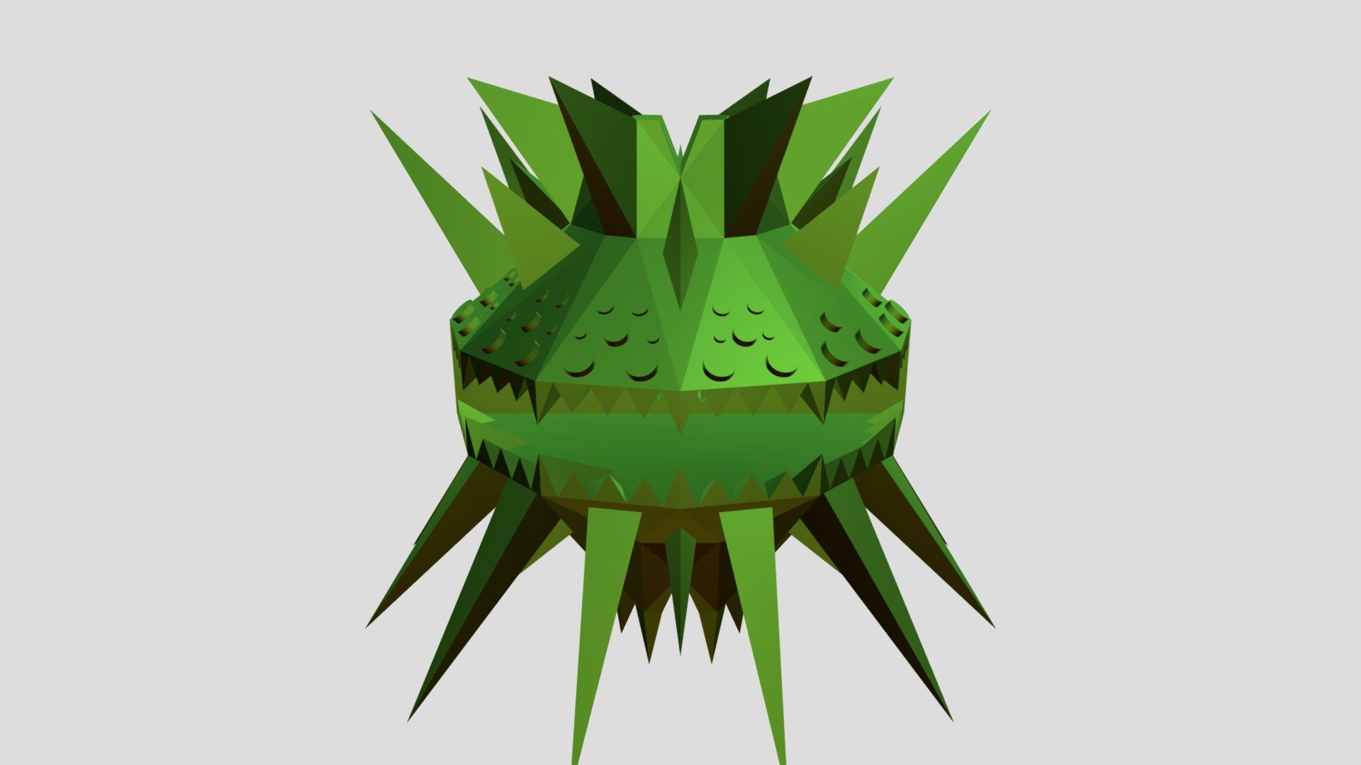 BIG GREEN MONSTER FROM OUTTA SPACE
