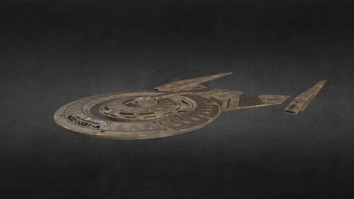 Star Trek Online | U.S.S Discovery Refit 3D Model