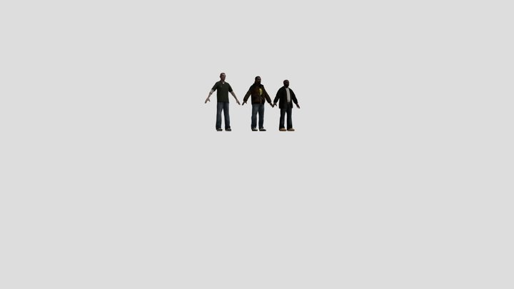 GTA 4-Little Jacob-Dewayne-packiey 3D Model