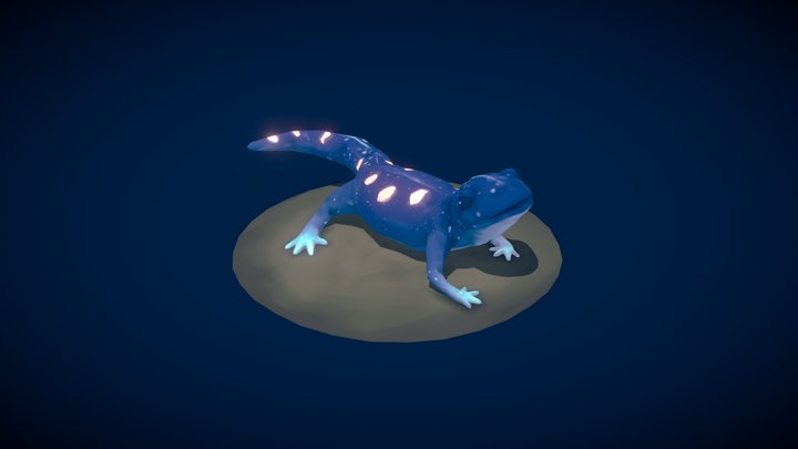 Spotted Salamander 3D Model