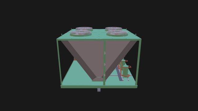 Condenser TEST COLOR MATT 11.1.16 3D Model