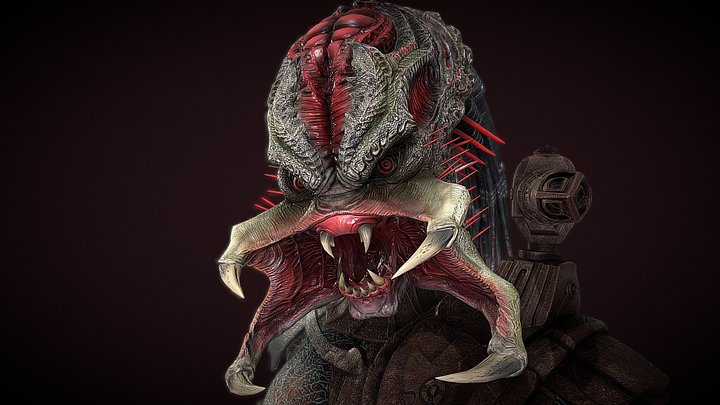 Berserker Predator 3D Model