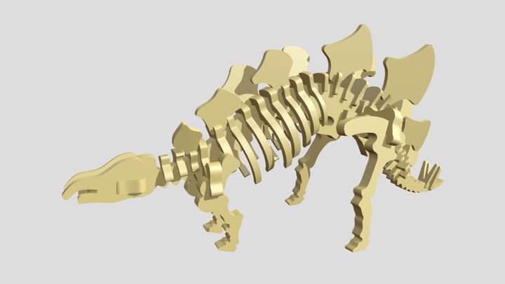 Stegosaurus 3D Model 3D Model