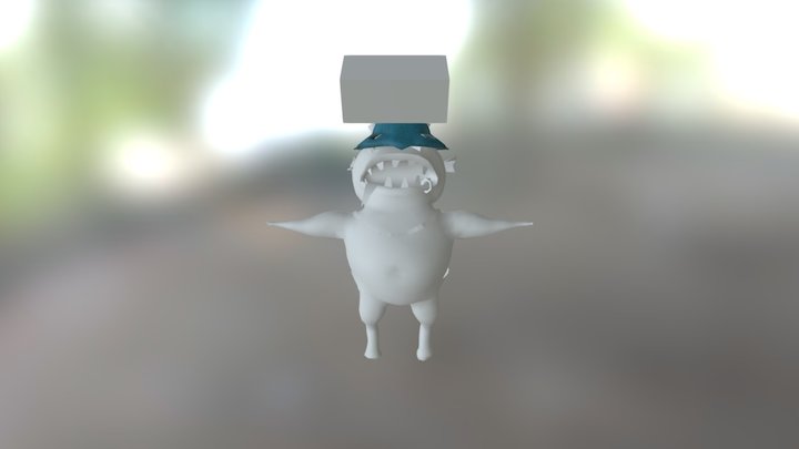 test new 3rd person controller.unity 3D Model