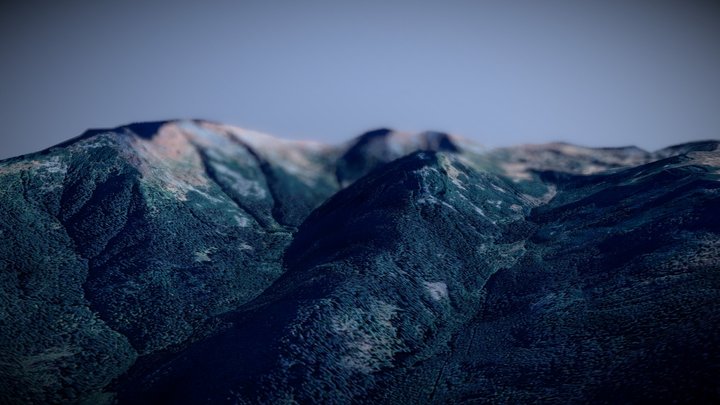 Parcul Național Munții Rodnei 3D Model