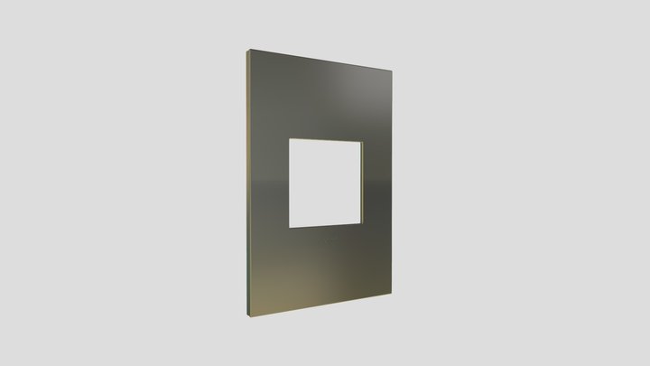 Legrand Adorne Wall Plate 3D Model