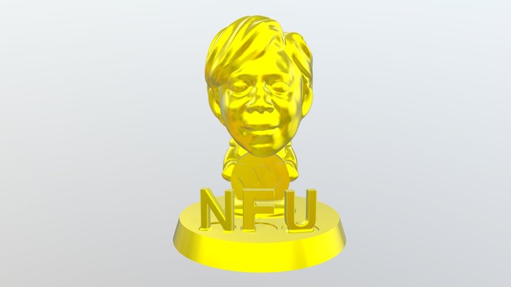 聖露西亞-H. E. Ambassador Dr. Robert Lewis 路易斯大使 3D Model