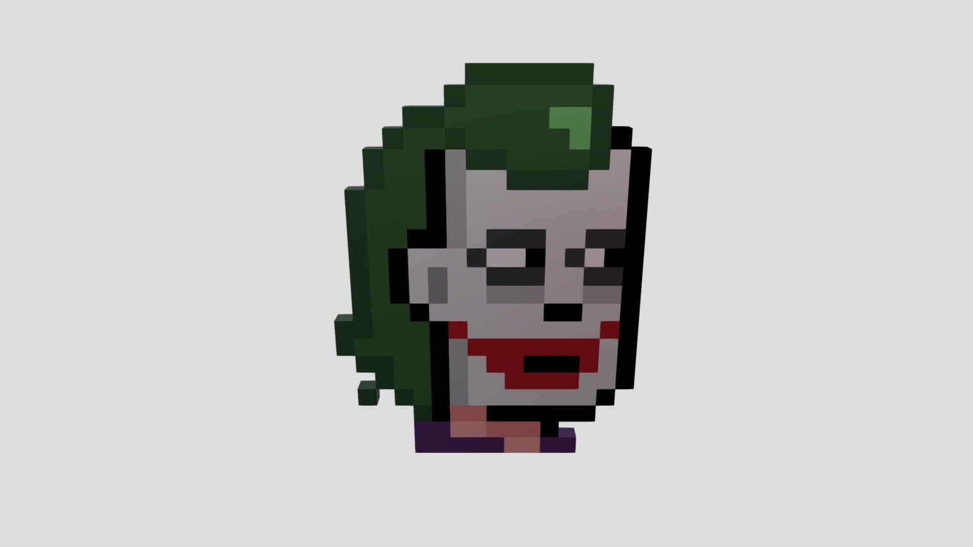 #23 Joker Heath Ledger - 3D Punk