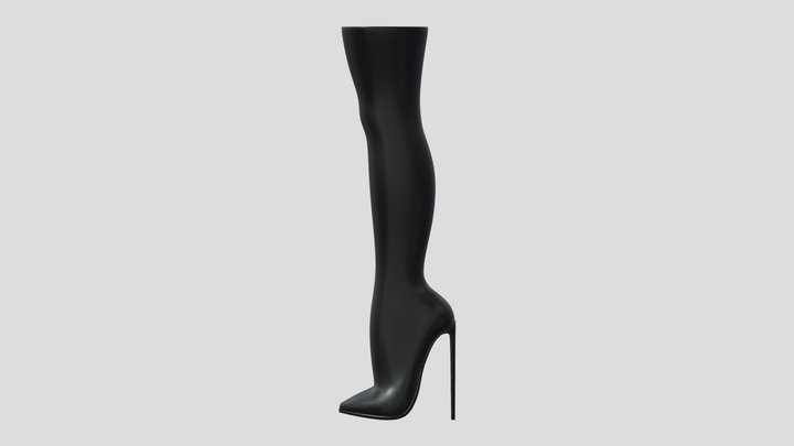 Sorana Over knee boots 3D Model
