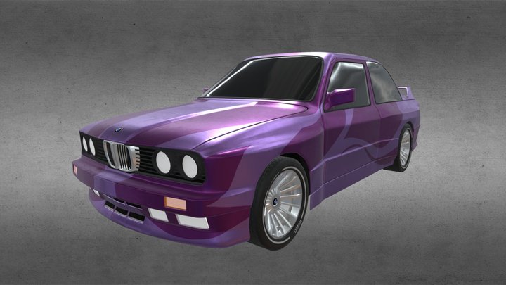 BMW M3 E30 3D Model