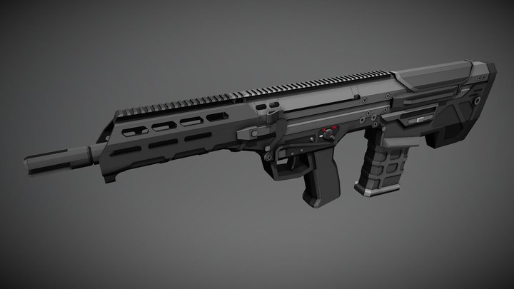Low-poly DT MDR 3D Model