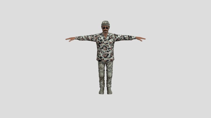 Soldier 3D Model
