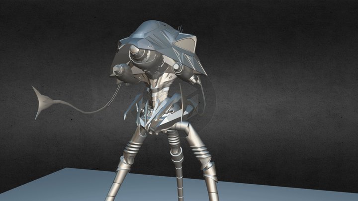 Accurate Tripod(remastered) 3D Model