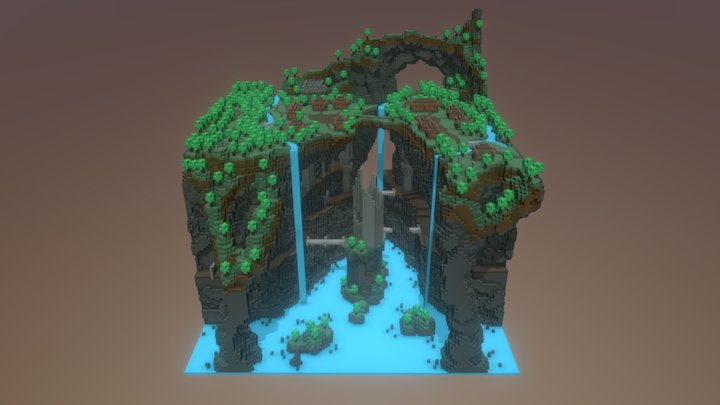 Queen's Meadow - Shrine of Memories Concept 3D Model