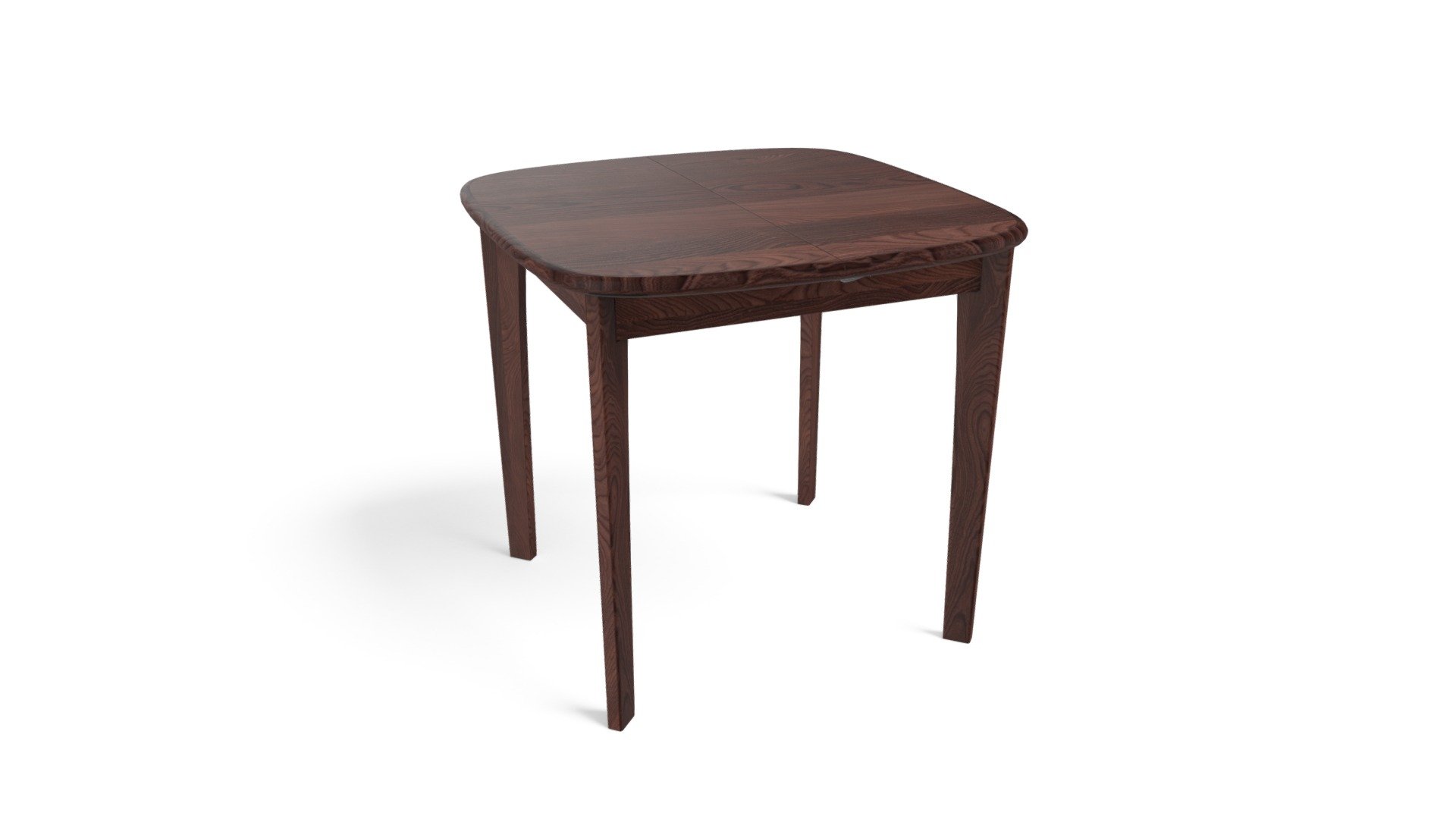 Monty Extending Dining Table, Dark Stain Ash