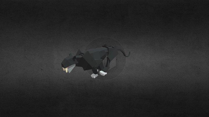 Tiger Run 3D Model