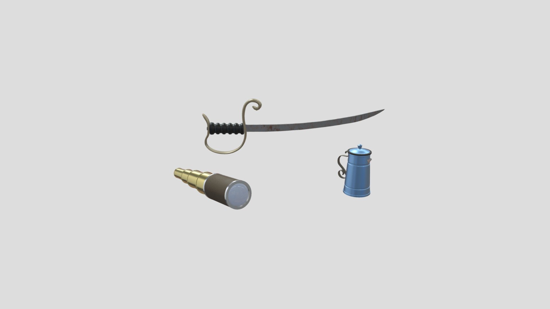 Pirate themed props