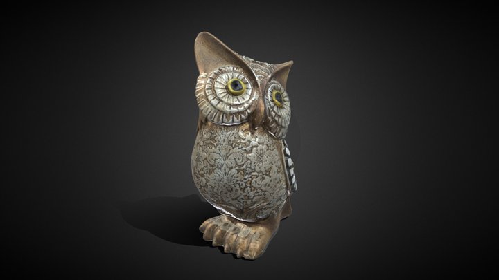 Búho 3D Model