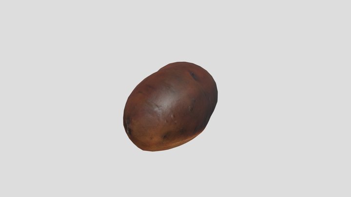 Sweet Potato Model 3D Model