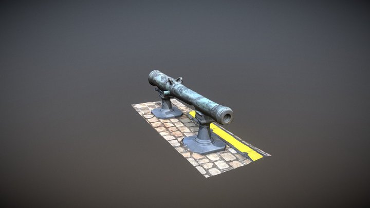 Napoleon Era Canon - France 3D Model