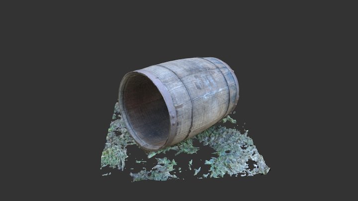 Barrel 3D Model