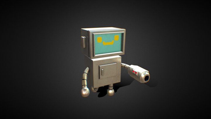 The Robot - Enter The Gungeon 3D Model