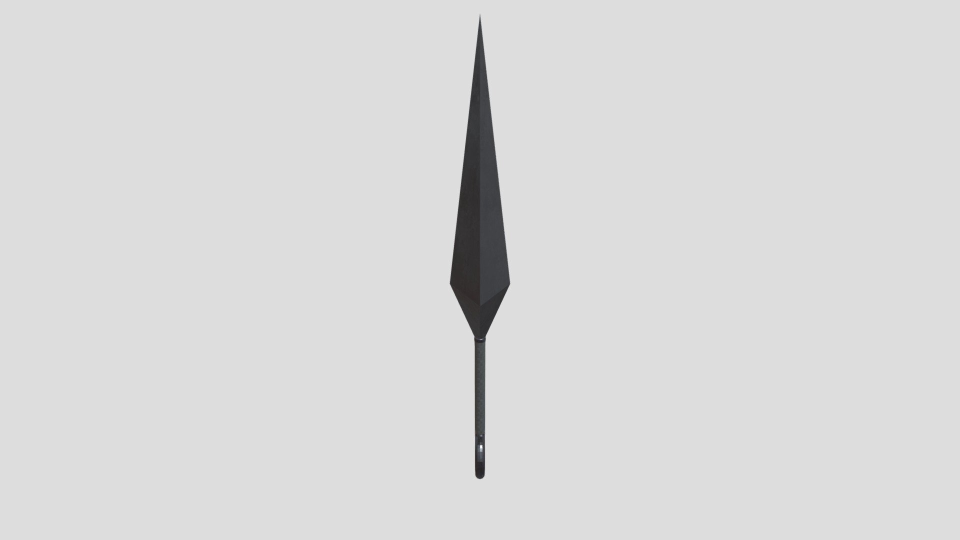 Low-Poly Kunai